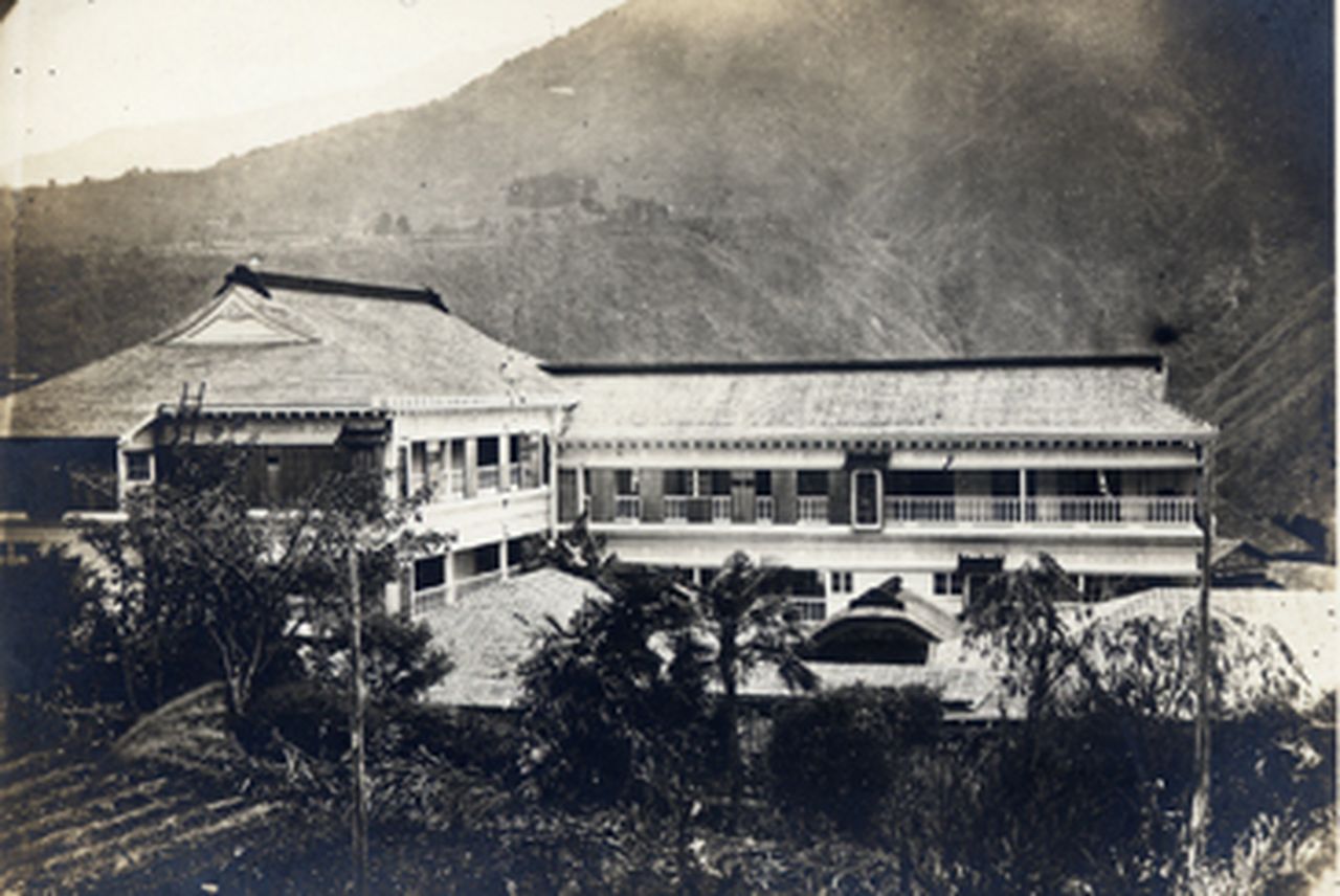 Отель Фудзия" на момент своего основания в 1891 году